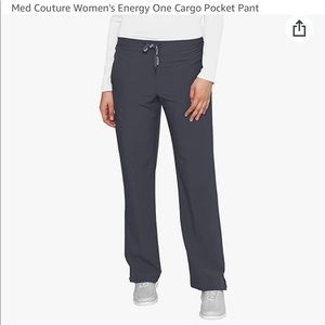 Med Couture Women’s Energy One Cargo xs Scrub pants in pewter